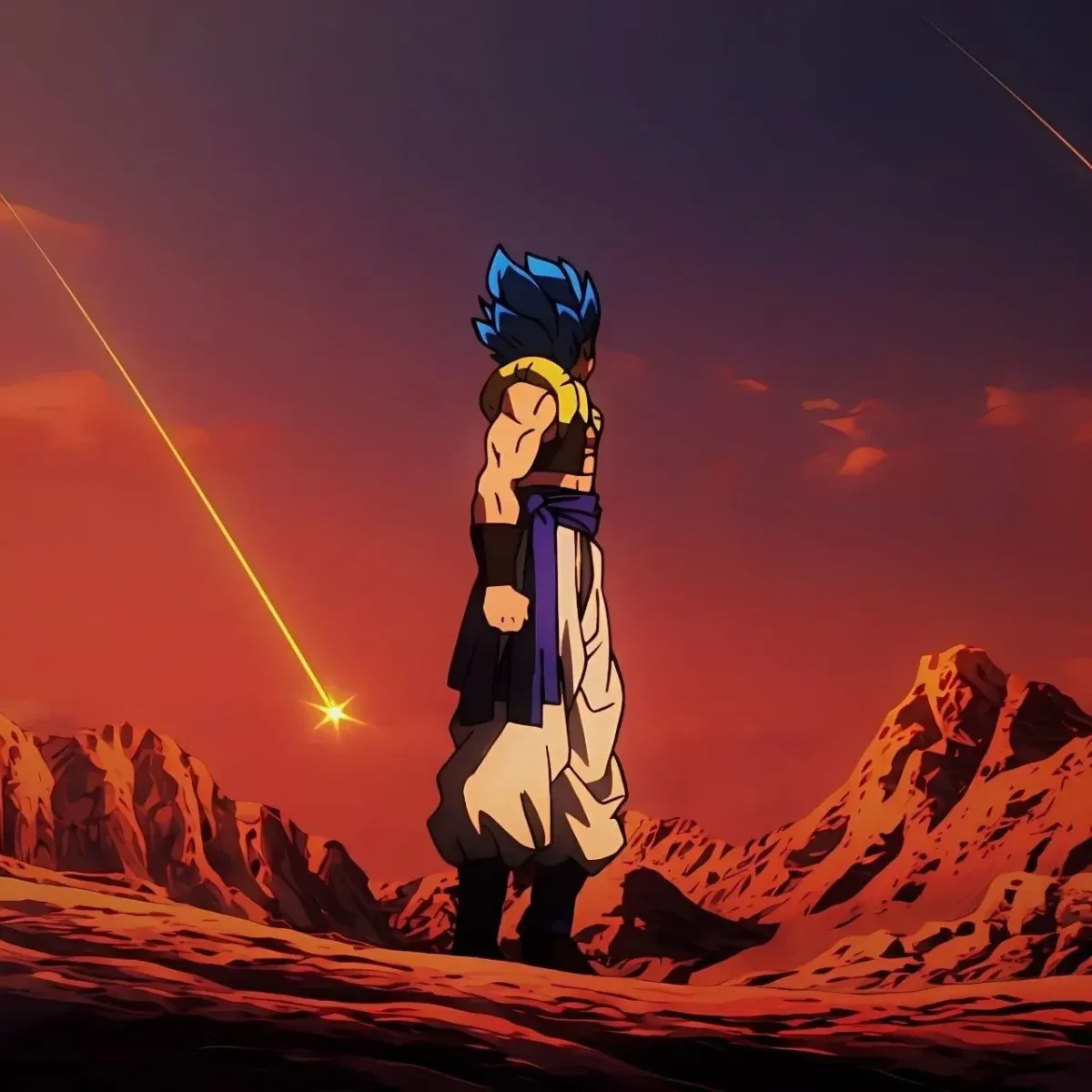 Aesthetic gogeta pfp