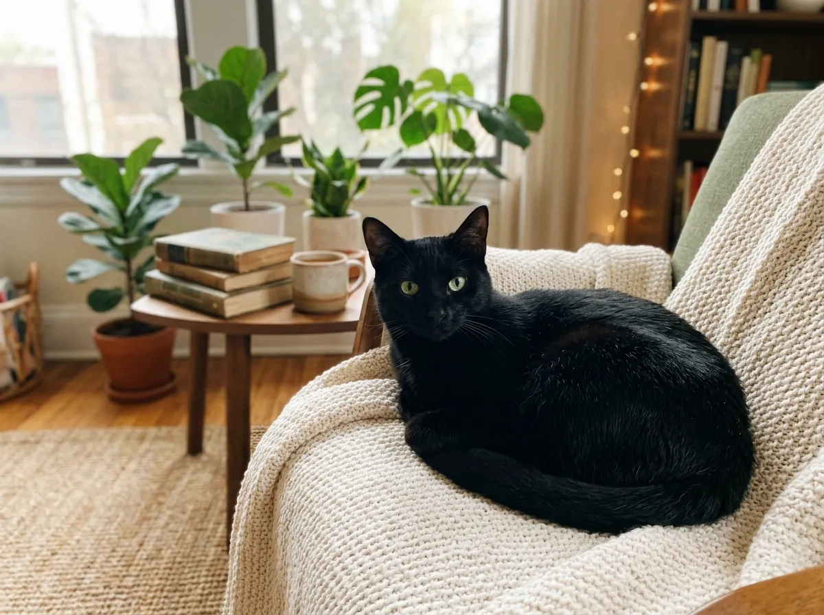 Anime anime black cat pfp