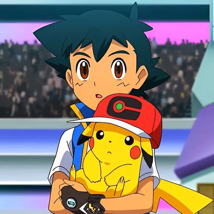 Ash and pikachu pfp