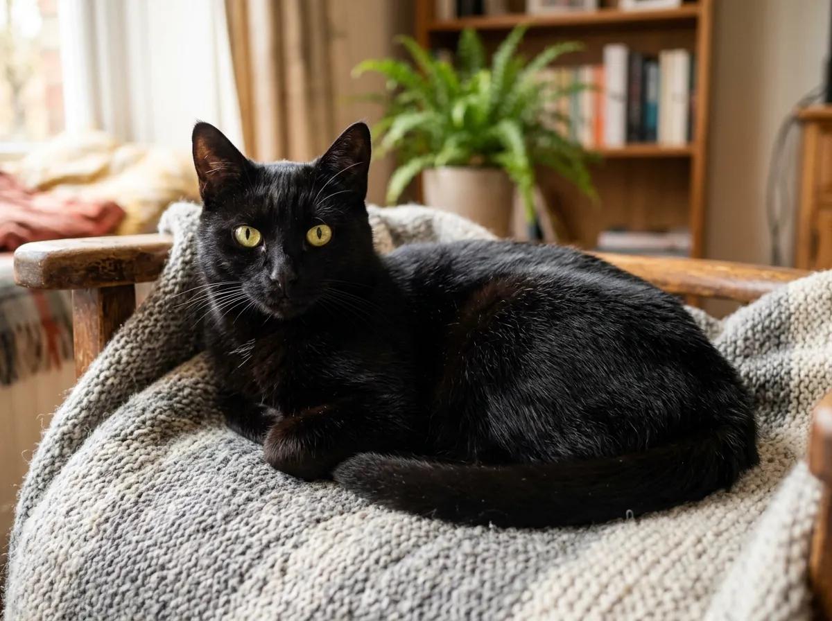 Black cat pfp anime
