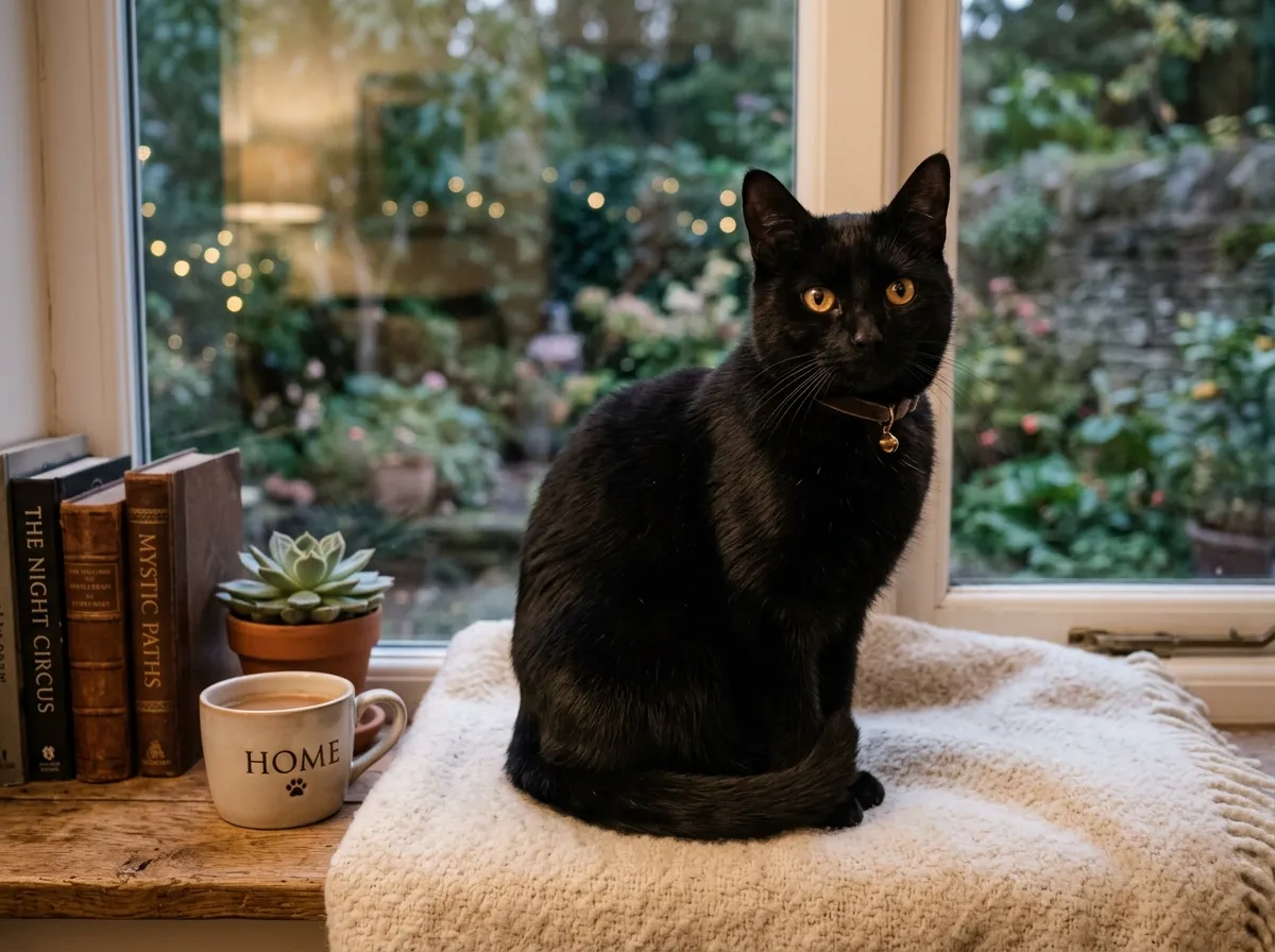 Black cat pfp