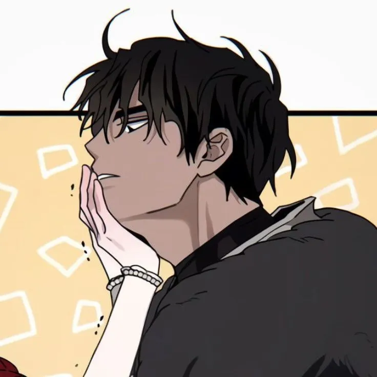 Cute cartoon matching pfp for couples