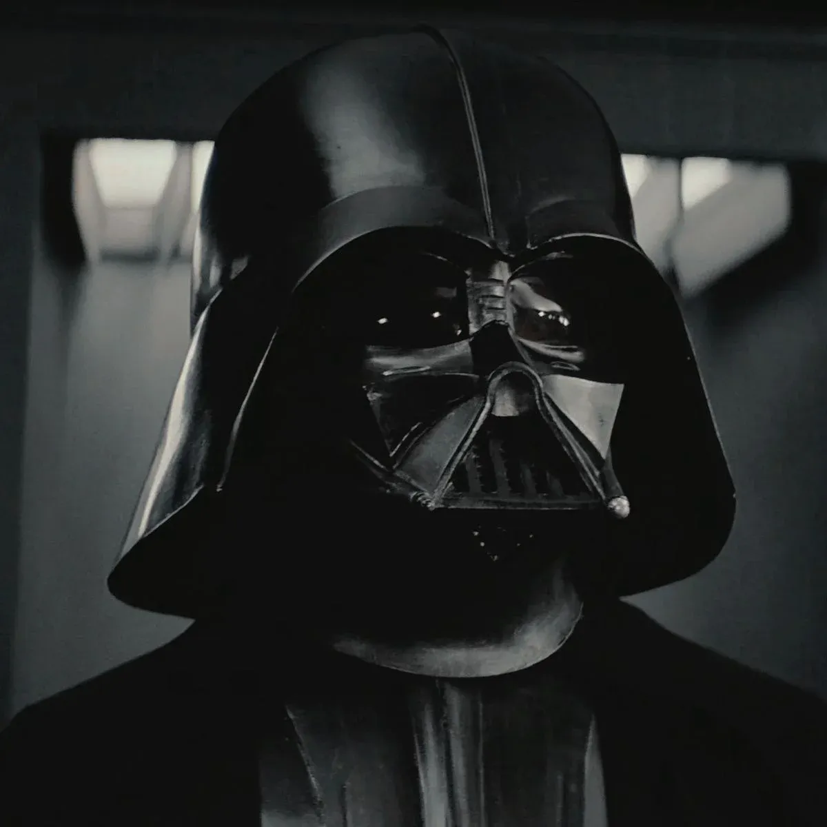 Darth vader pfp aesthetic black and white