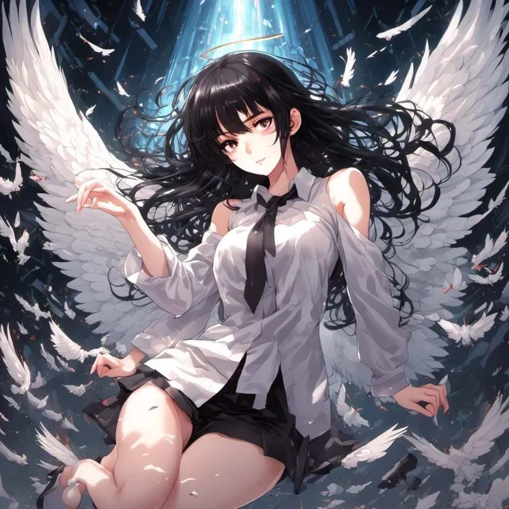 Devil and angel profile picture
