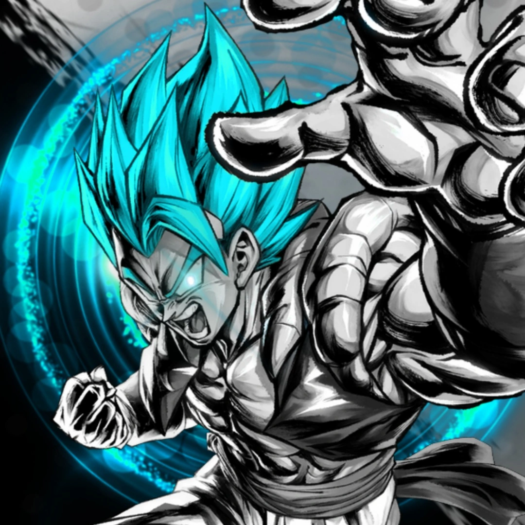Gogeta pfp blue