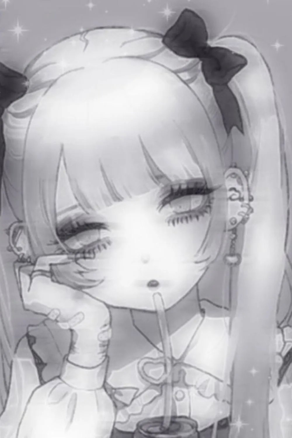 Matching pfp cartoon girl