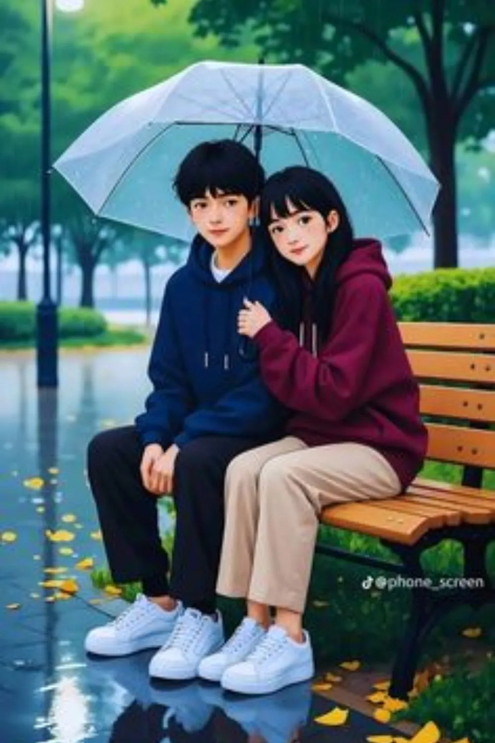 Matching pfp for couples not anime