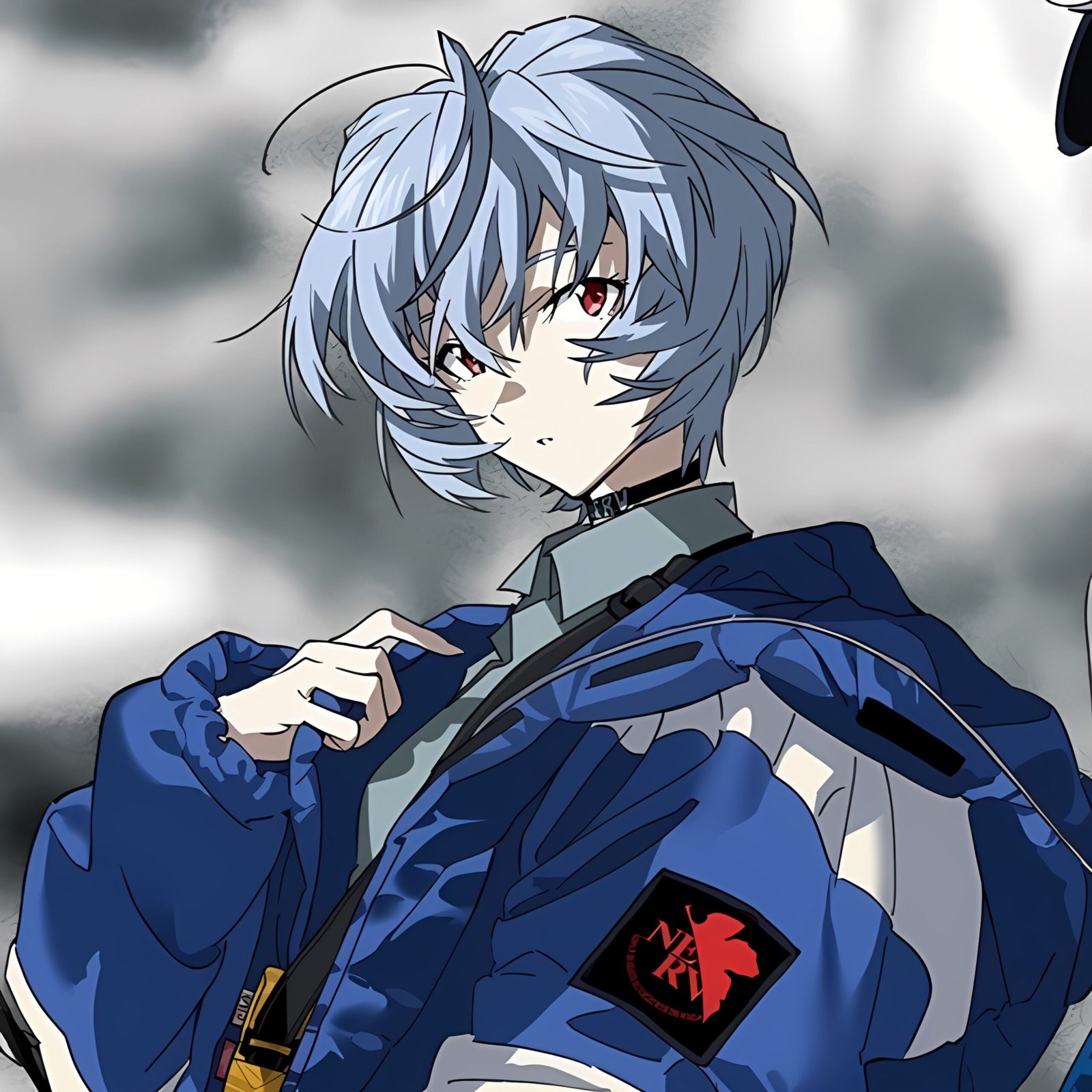 Official art rei ayanami pfp