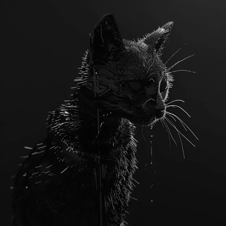 Pfp black cat