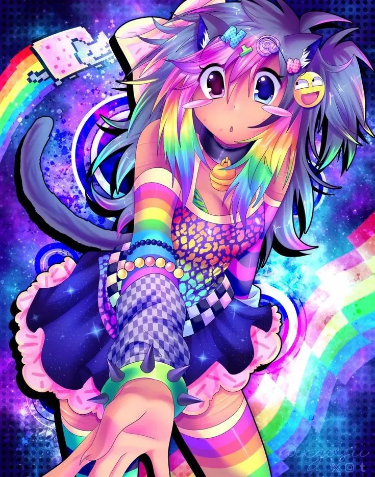 Purple scene pfp