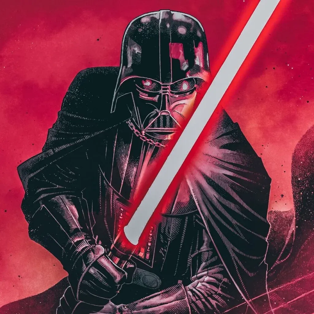 Sad darth vader pfp