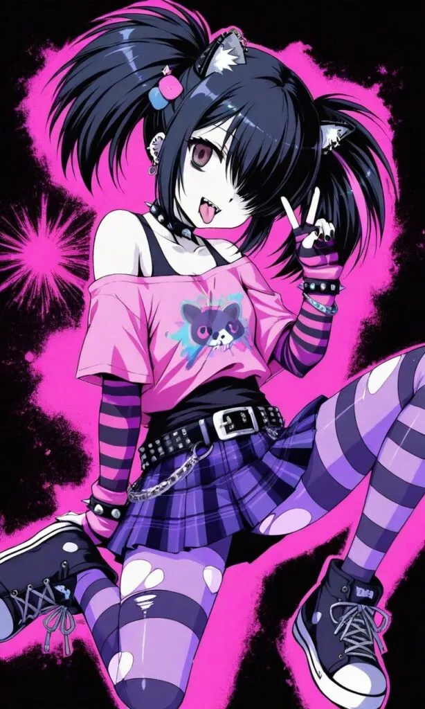 Scene pfp 2000s