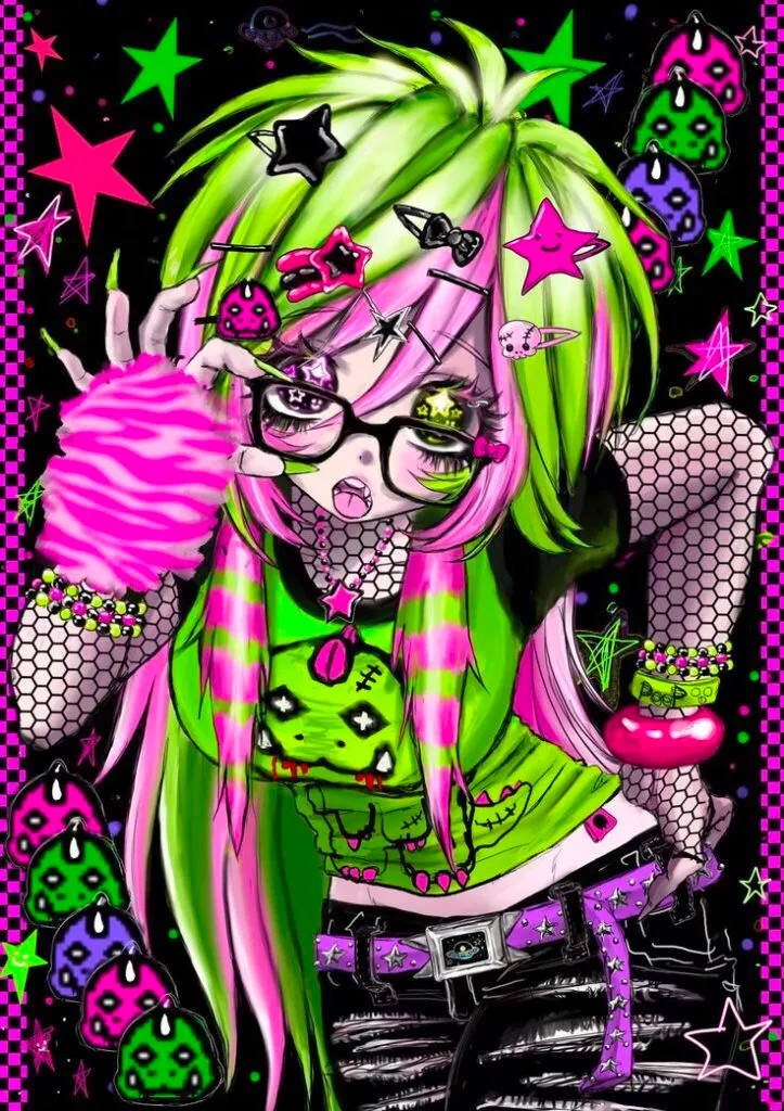 Scene pfp pinterest girl