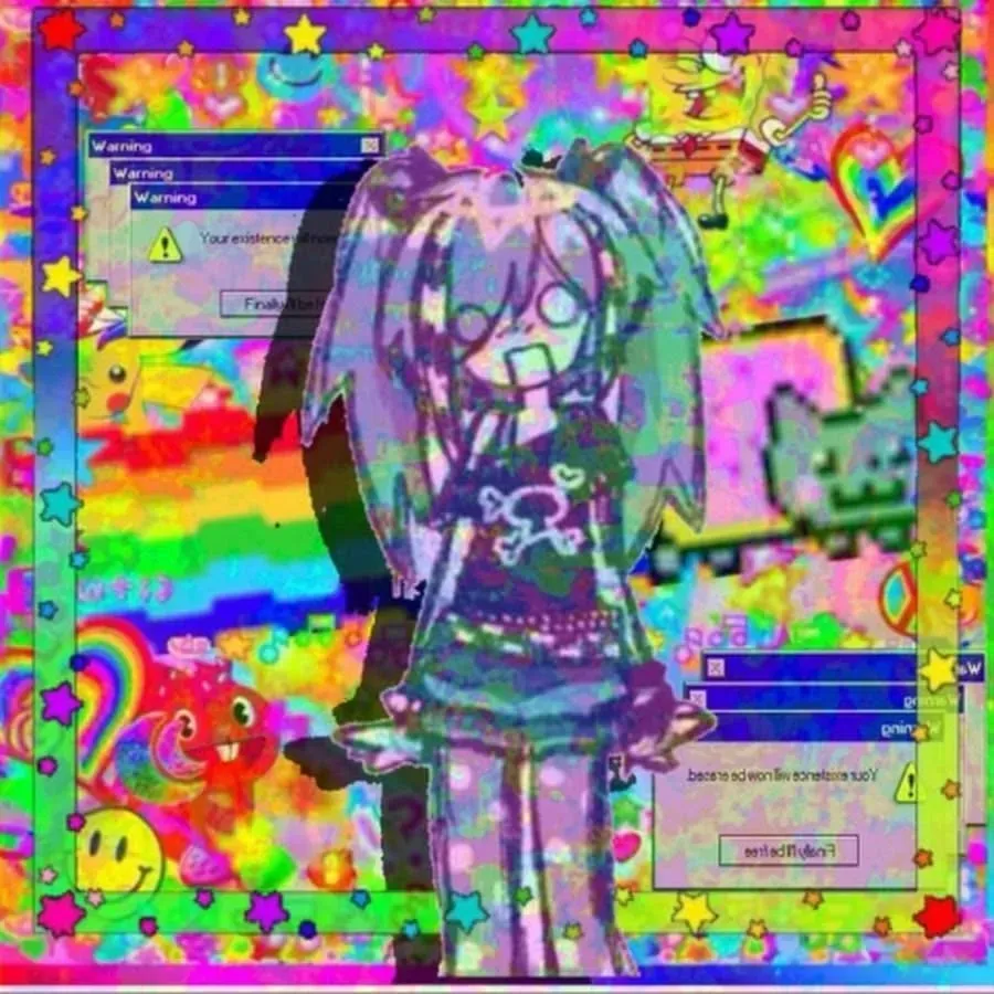 Scenecore pfp girl cute