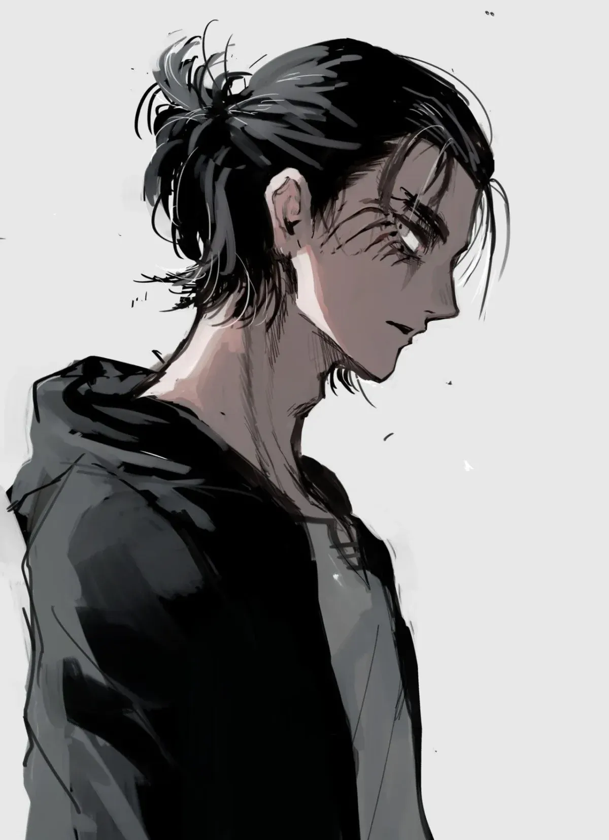 aesthetic eren yeager pfp