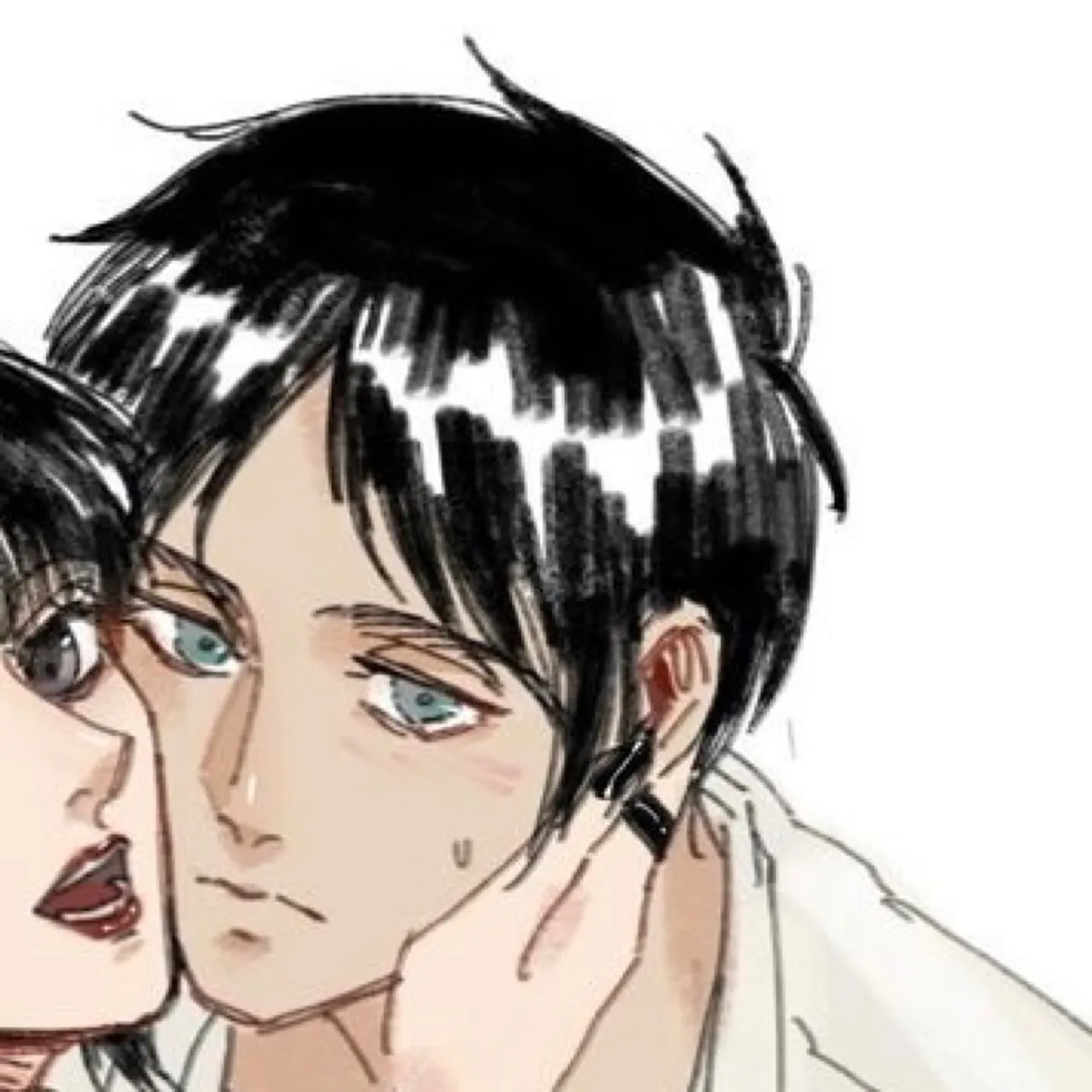 black eren yeager pfp