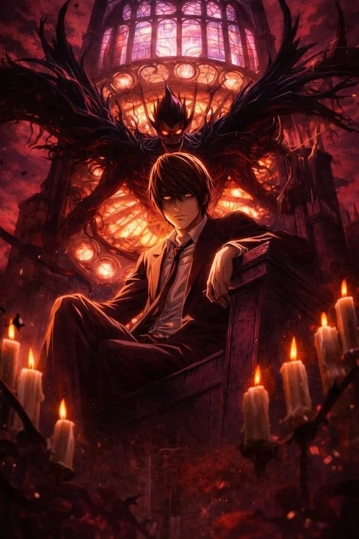 Aesthetic kira light yagami pfp
