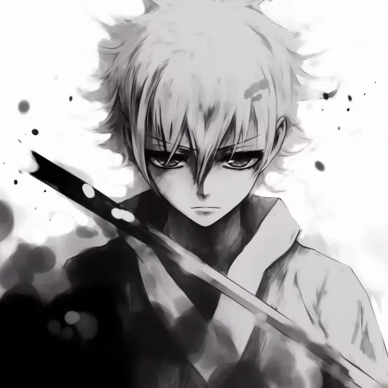 Black And White Pfp Boy