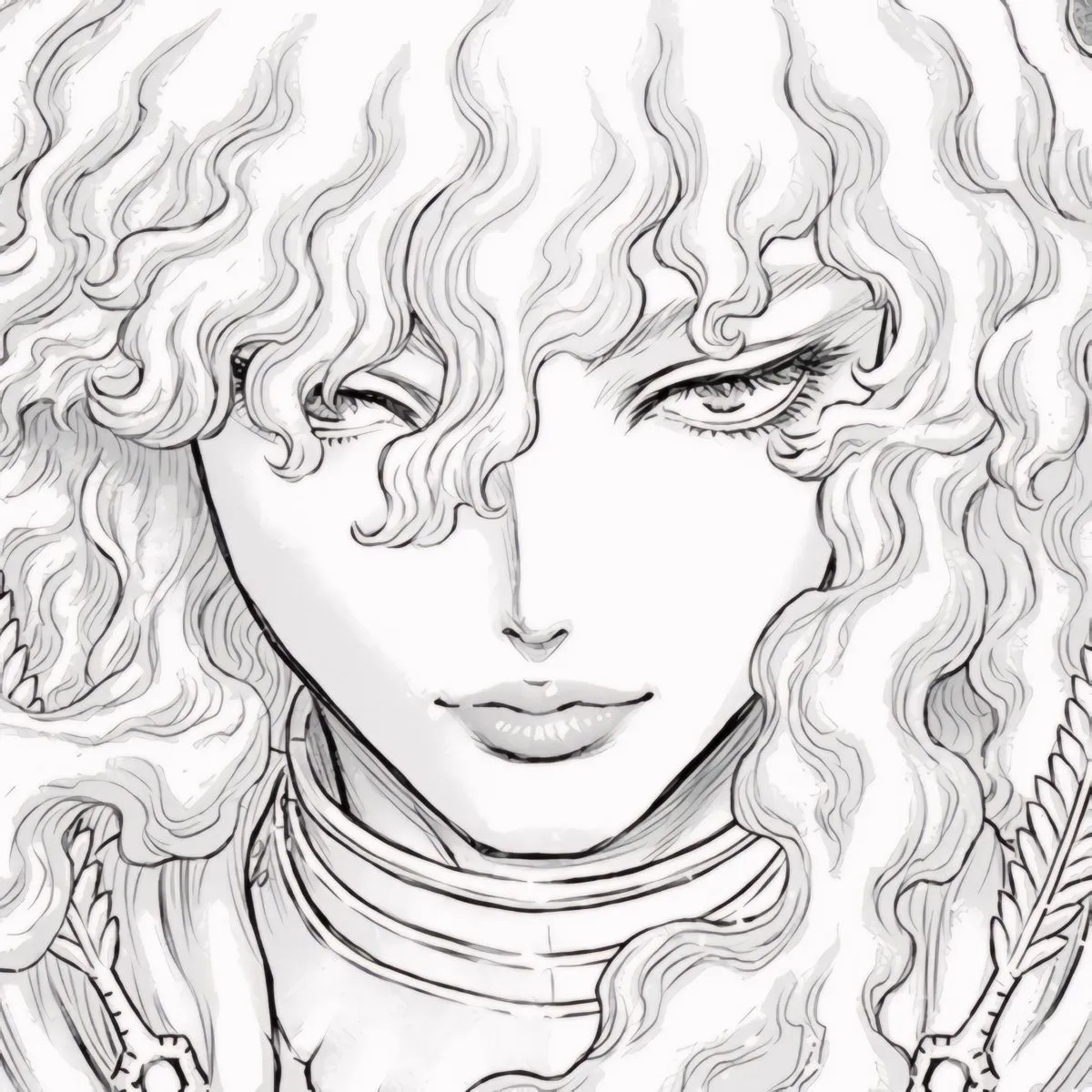Griffith Pfp Black And White