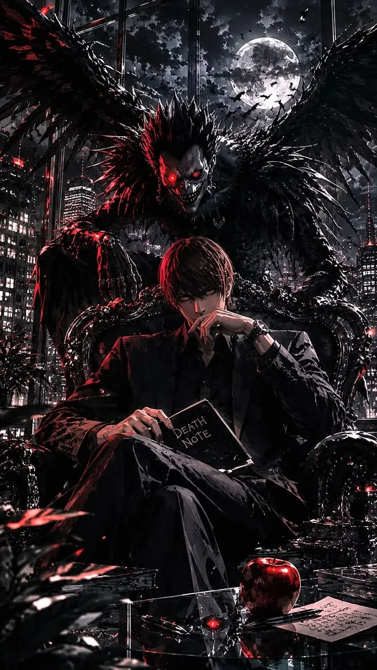 Icons light yagami pfp
