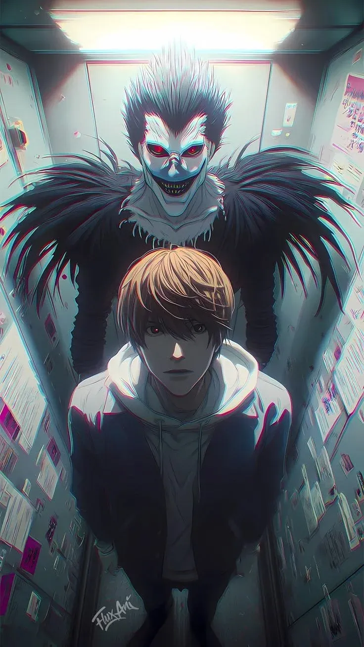 Light yagami pfp dark